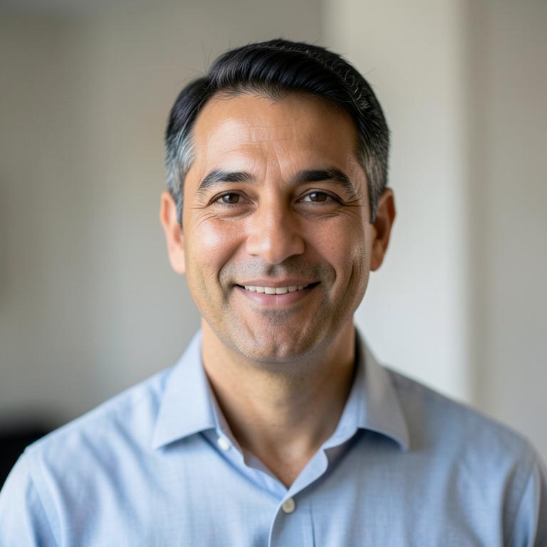 Portrait of Carlos Ramírez